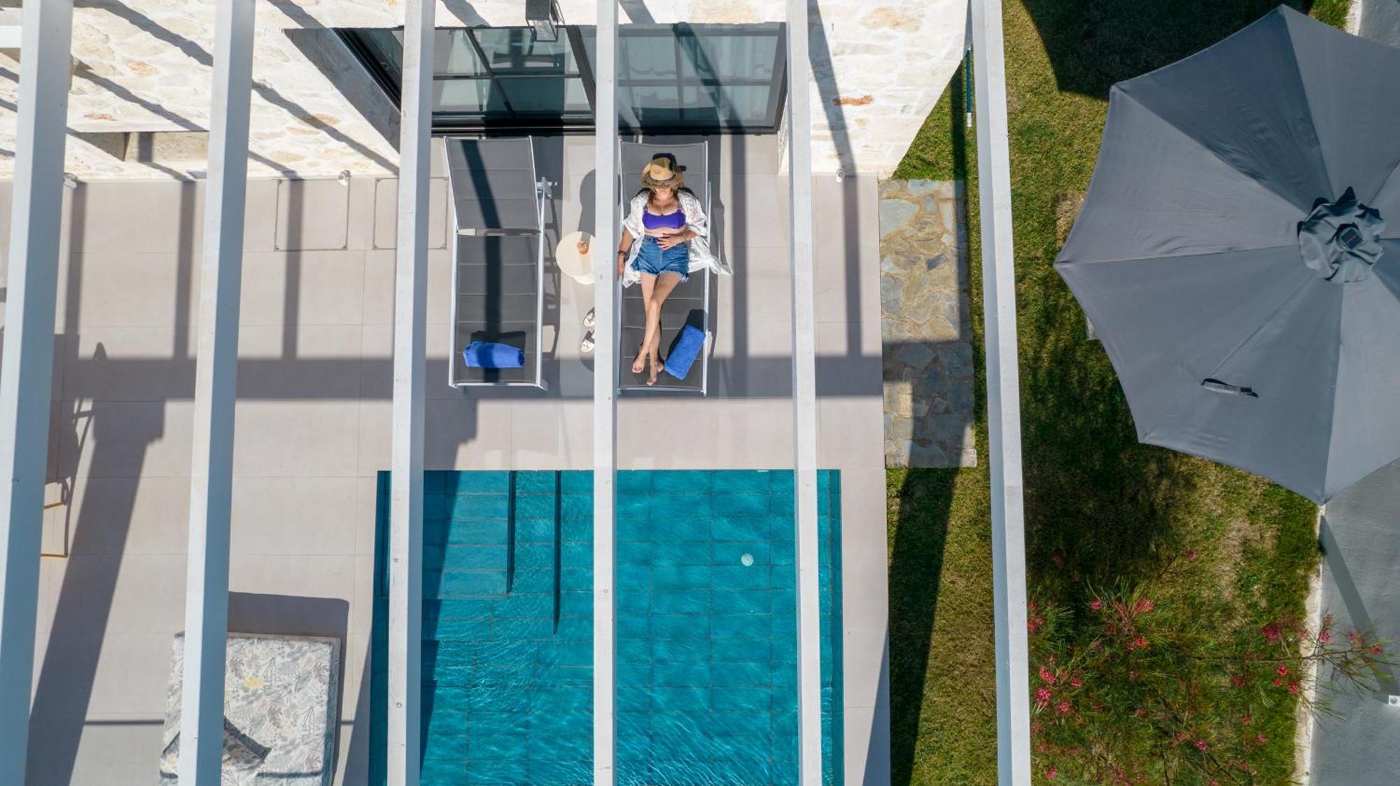 Villa Luz Blanca à Agios Leon Extérieur photo