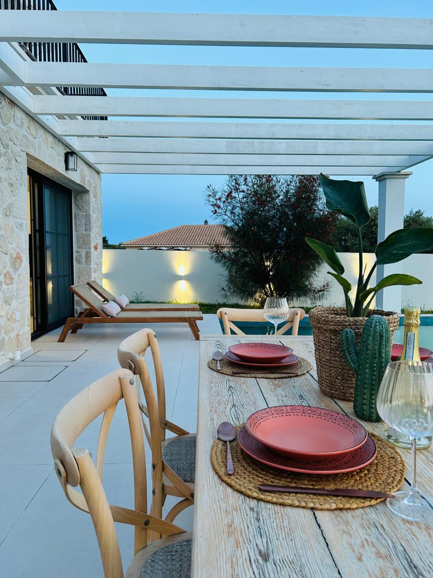 Villa Luz Blanca à Agios Leon Extérieur photo